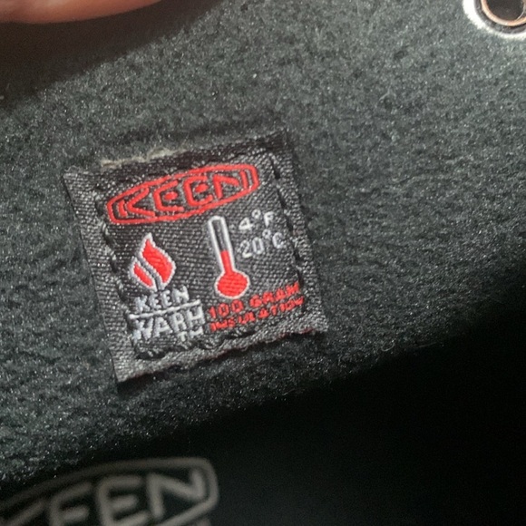 Keen Elsa II Quilted Waterproof Black Ankle Boots       size 11 - Picture 11 of 11